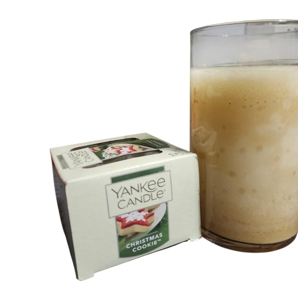 Yankee Candle Christmas‎ Cookie Set 12oz Scented Tumbler and 12 Tea Lights New